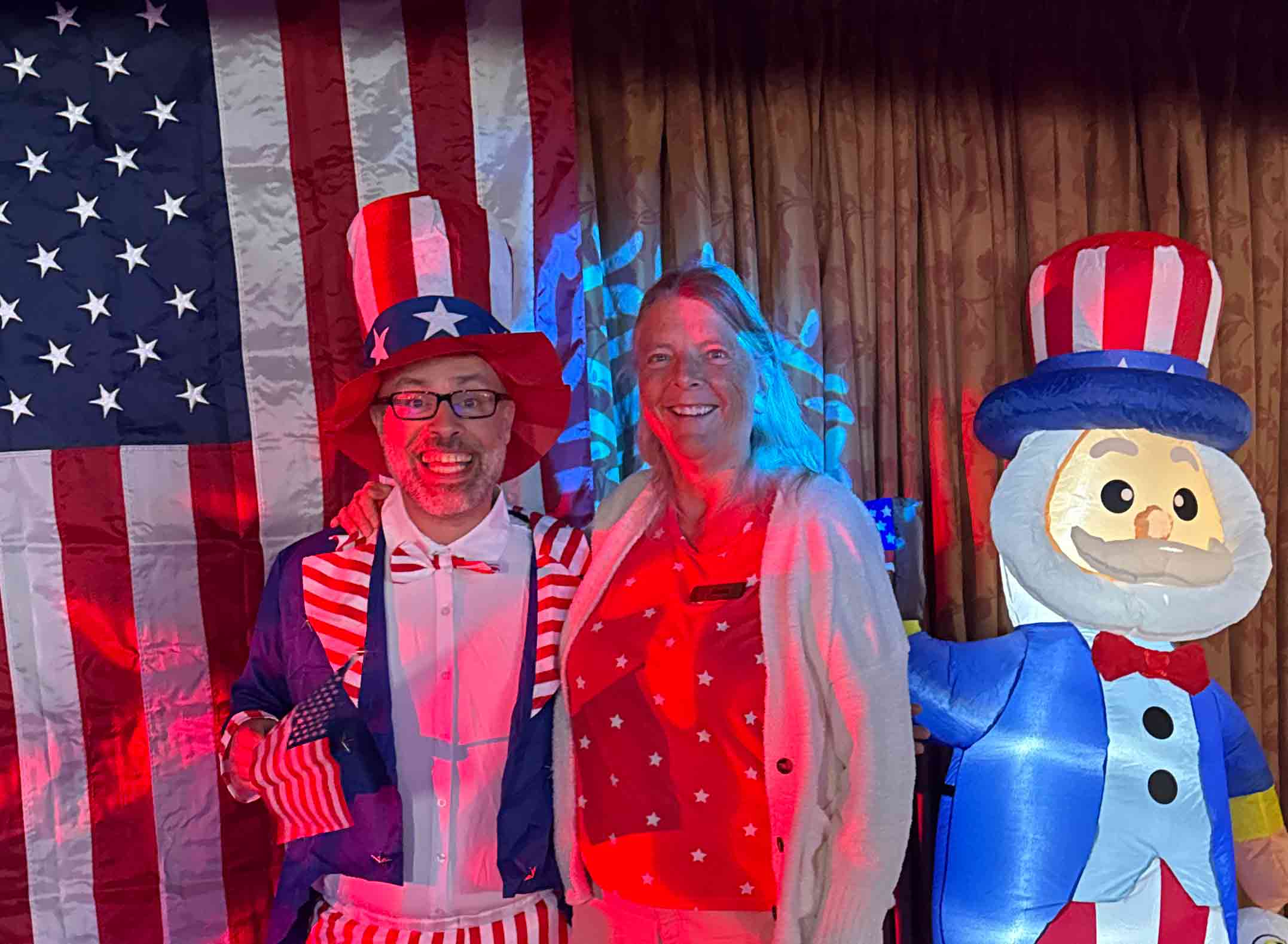 4th of July at Sea